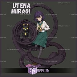 Hiiragi Utena School Girl Digital STL Files