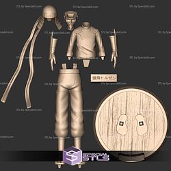 Hiruzen Sarutobi Naruto Digital STL Files