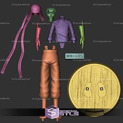 Hiruzen Sarutobi Naruto Digital STL Files