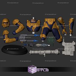 Jake Rockwell Centurions Digital STL Files