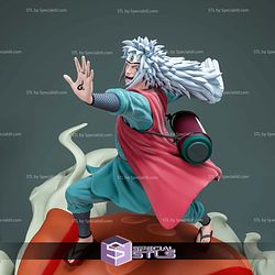 Jiraiya with Gamabunta V3 Digital STL Files