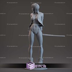 Katana Girl Sexy Digital STL Files