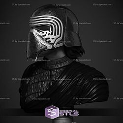 Kylo Ren Portrait Bust Digital STL Files