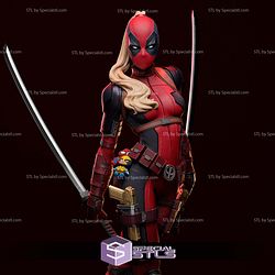 Lady Deadpool from the Movie Digital STL Files