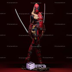 Lady Deadpool from the Movie Digital STL Files