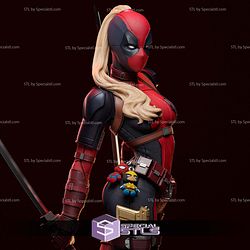 Lady Deadpool from the Movie Digital STL Files