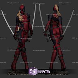 Lady Deadpool from the Movie Digital STL Files