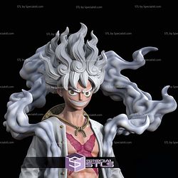 Luffy Gear 5 Standing Digital STL Files