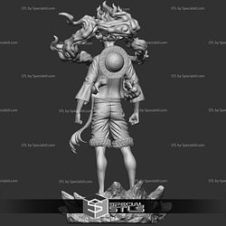 Luffy Gear 5 Standing Digital STL Files