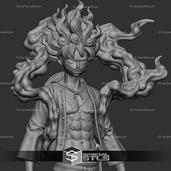 Luffy Gear 5 Standing Digital STL Files