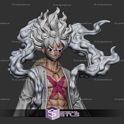 Luffy Gear 5 Standing Digital STL Files