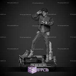 Marty McFly from Diorama Digital STL Files