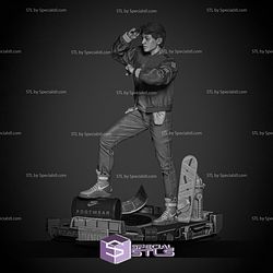 Marty McFly from Diorama Digital STL Files