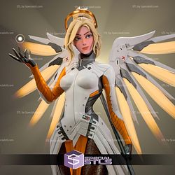 Mercy Overwatch V3 Digital STL Files