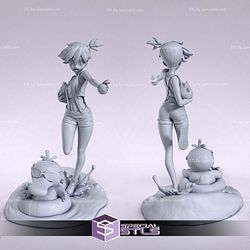 Misty Psyduck Pokemon Digital STL Files