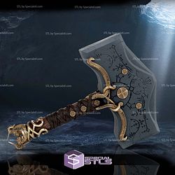 Mjolnir for display God of War Digital STL Files