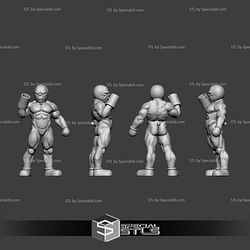 Muscle Doraemon Digital STL Files