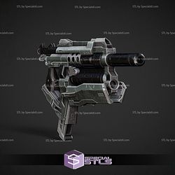 Rocket Handgun 1 6 Scale Digital STL Files