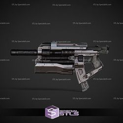 Rocket Handgun 1 6 Scale Digital STL Files