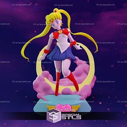 Sailor Moon Cloud Digital STL Files