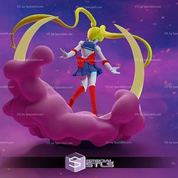 Sailor Moon Cloud Digital STL Files