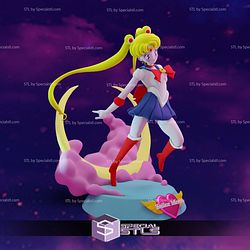 Sailor Moon Cloud Digital STL Files