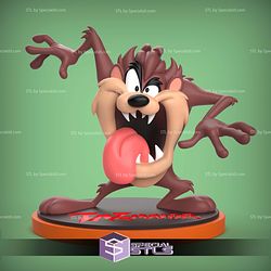 Tasmanian Devil Looney Tunes Digital STL Files