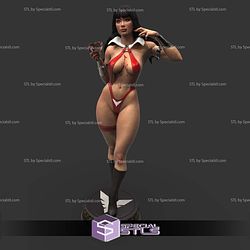 Vampirella Glass of Blood Digital STL Files