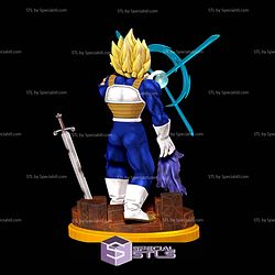 Vegeta Super Saiyan Final Flash Digital STL Files