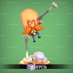 Yosemite Sam Digital STL Files