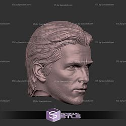 Custom Head STL Collection - Bruce Wayne Christian Bale