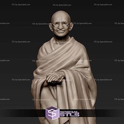 Mahatma Gandhi Digital STL Files