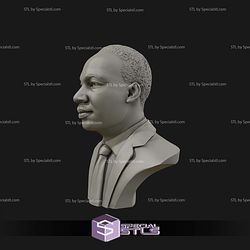 Martin Luther King Bust Digital STL Files