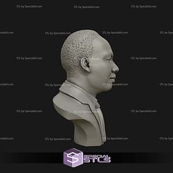 Martin Luther King Bust Digital STL Files