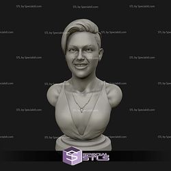 Miley Cyrus Bust Digital STL Files