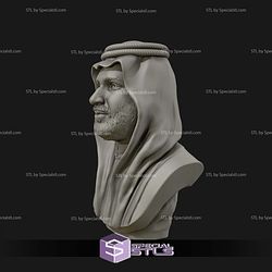 Mohammad Bin Salman Bust Digital STL Files