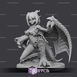 Monster Girl Encyclopedia Wyvern Digital STL Files