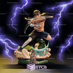 Neji Hyuga Attack Digital STL Files