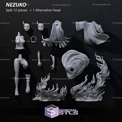 Nezuko Awakened Digital STL Files