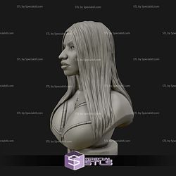 Nicki Minaj Bust Digital STL Files