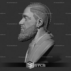 Nipsey Hussle Bust Digital STL Files