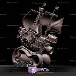 One Piece Thousand Sunny Digital STL Files