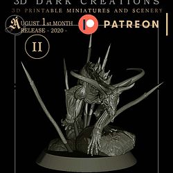 August 2020 3D Dark Creations Miniatures