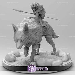 Princess Mononoke V3 Digital STL Files