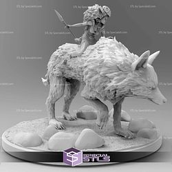 Princess Mononoke V3 Digital STL Files