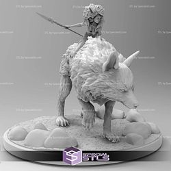 Princess Mononoke V3 Digital STL Files