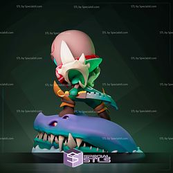 Pyke Chibi League of Legends Digital STL Files