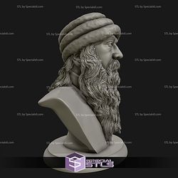 Rajneesh Osho Bust Digital STL Files