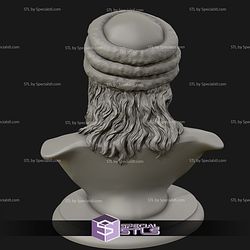 Rajneesh Osho Bust Digital STL Files