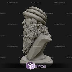 Rajneesh Osho Bust Digital STL Files